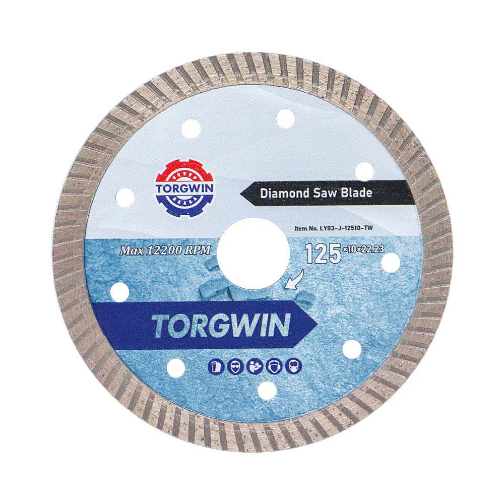 125mm turbo diamante zerratu granitoa mozteko